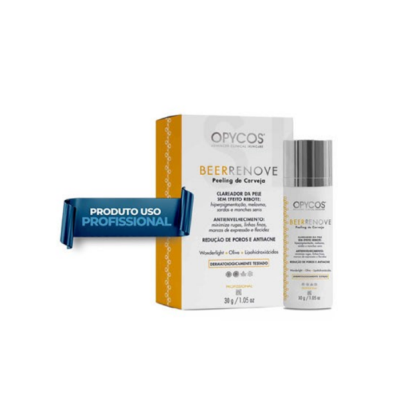 Creme Clareador Peeling de Cerveja Profissional 30g